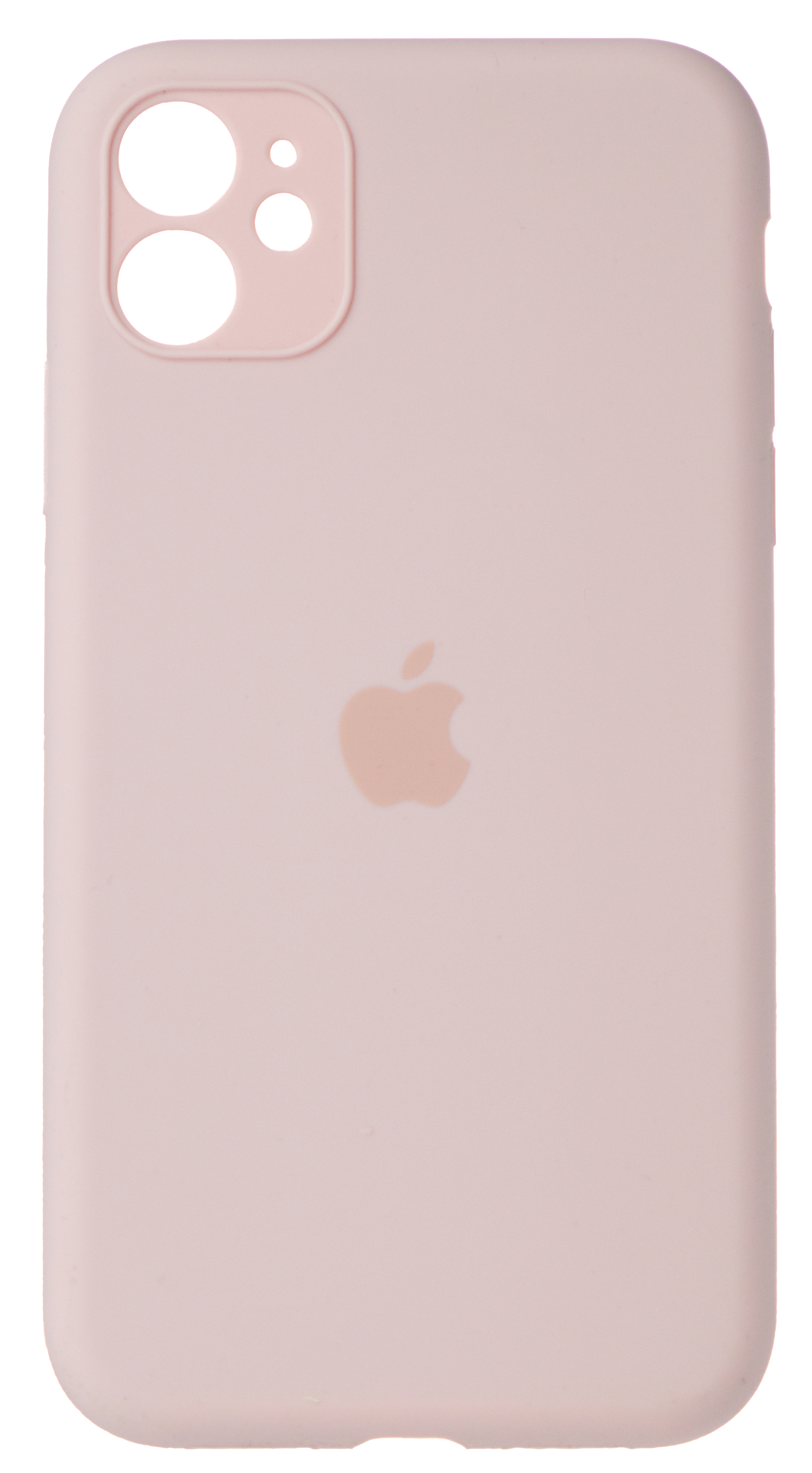 Чехол Silicone Case полная защита для iPhone 11 розовый в Тюмени
